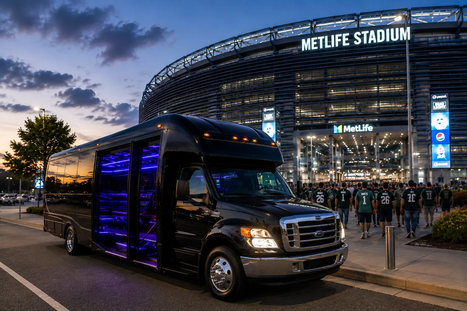 Party Bus to MetLife Stadium