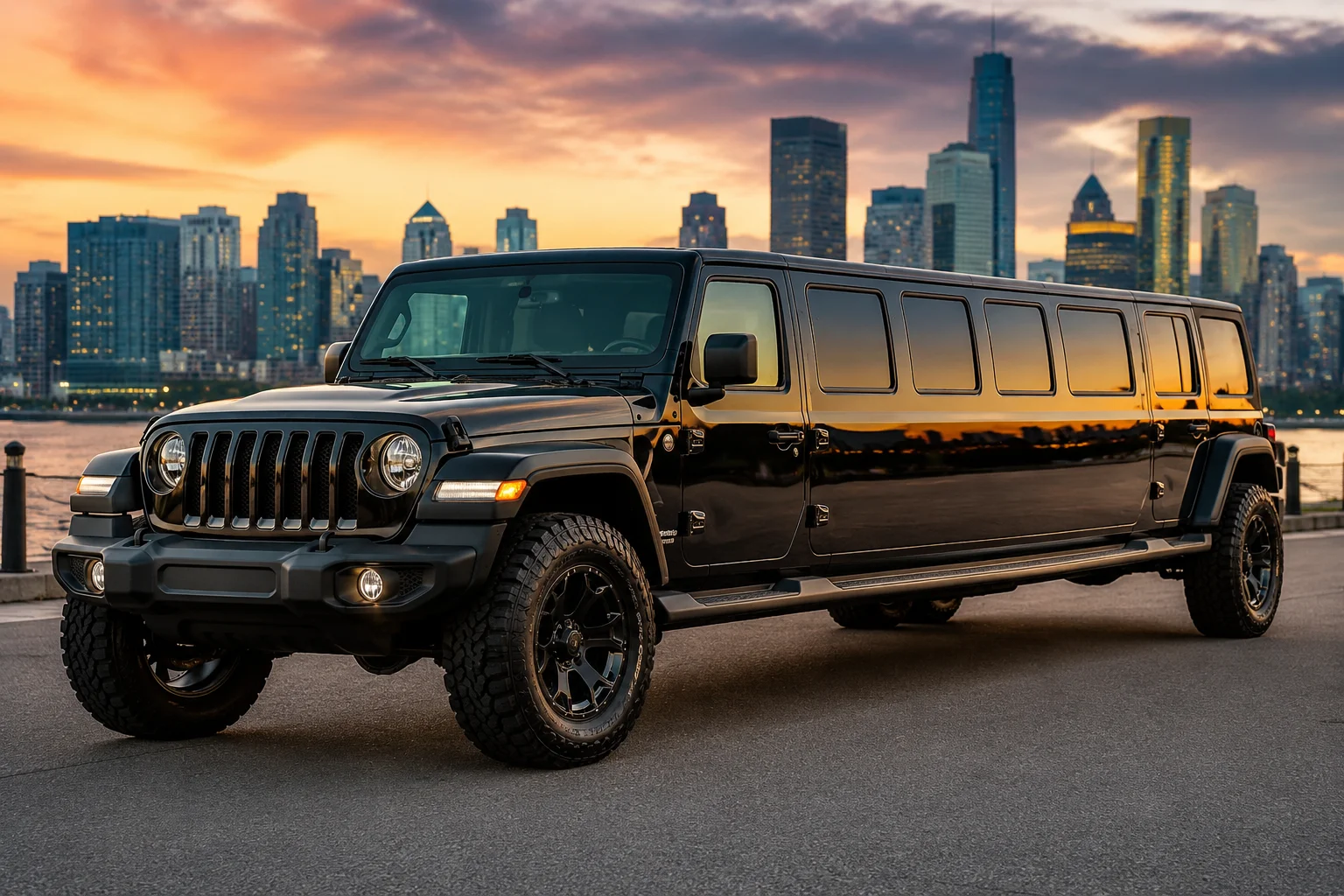 Jeep Wrangler Limo Service